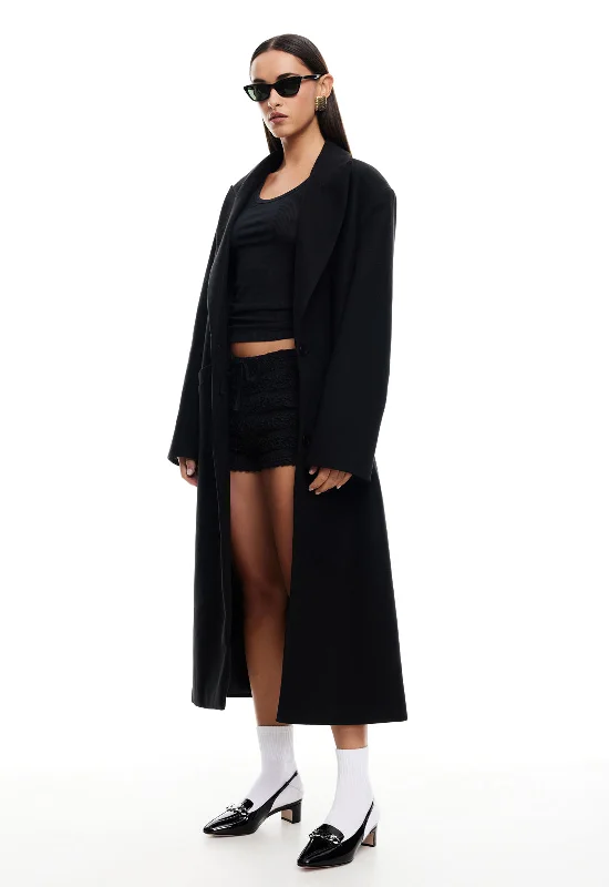 OLSEN COAT - ONYX Elegant Wool Jacket