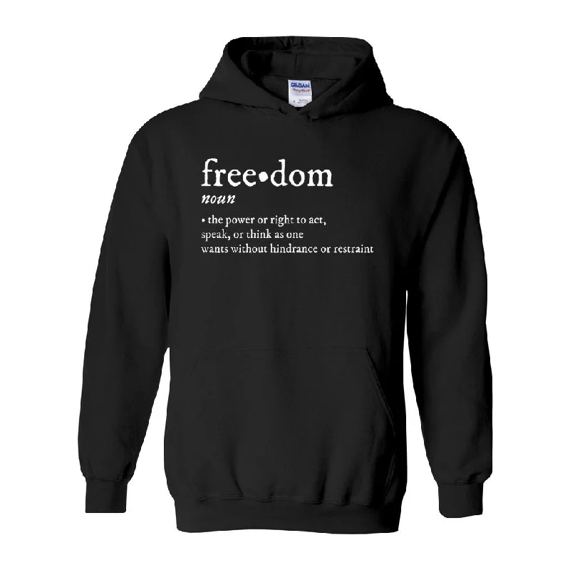 Freedom Definition Heavy Blend Pullover Hoodie