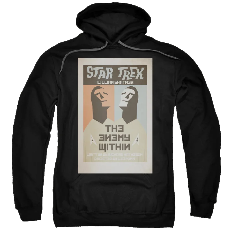Star Trek The Original Series Tos Episode 5 - Pullover Hoodie Faux Fur Trim