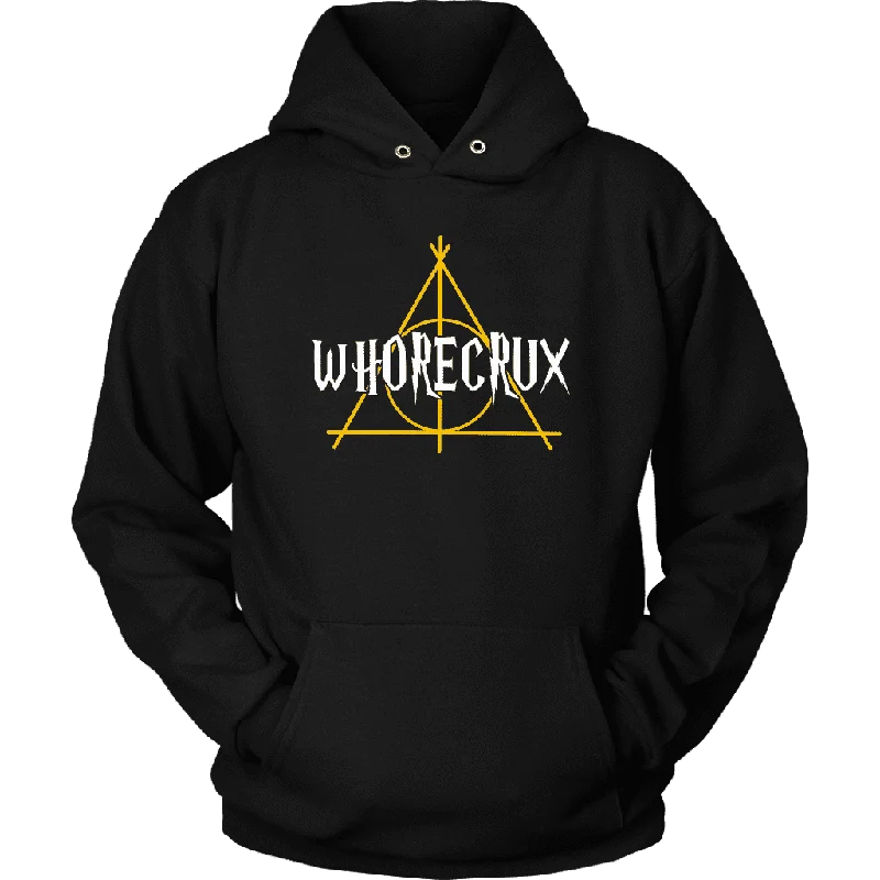 "Whorecrux" Hoodie Hoodie with Pattern Geometric Abstract