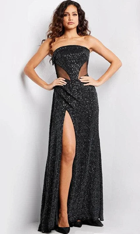 Jovani 23388 - Straight-Across Evening Gown