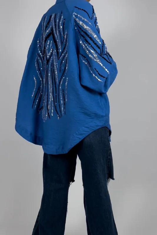 Open cardigan sequin D Modern Contemporary chic