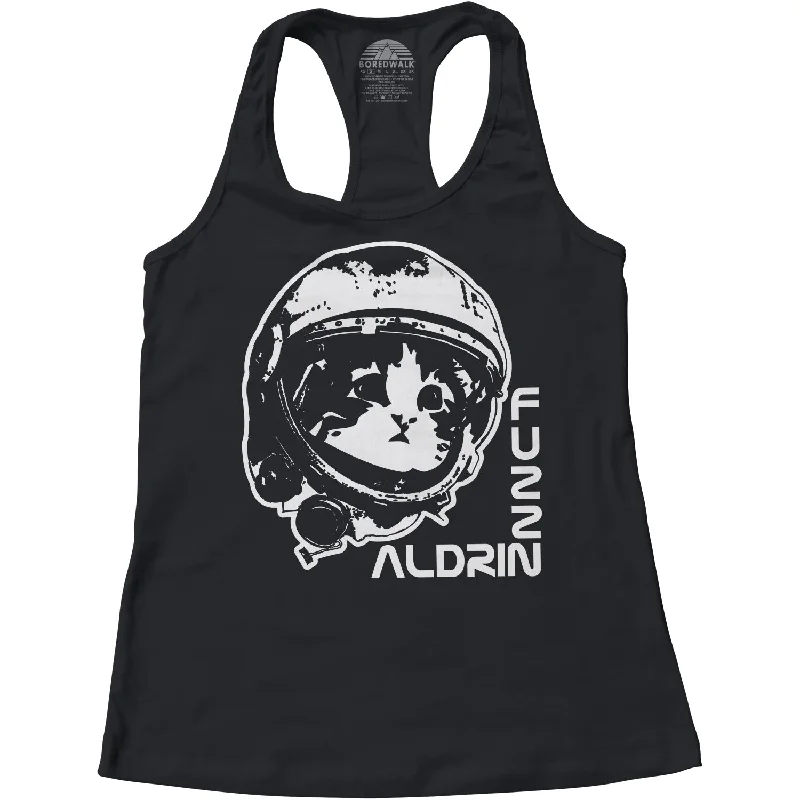 Women's Fuzz Aldrin Racerback Tank Top neon tank top